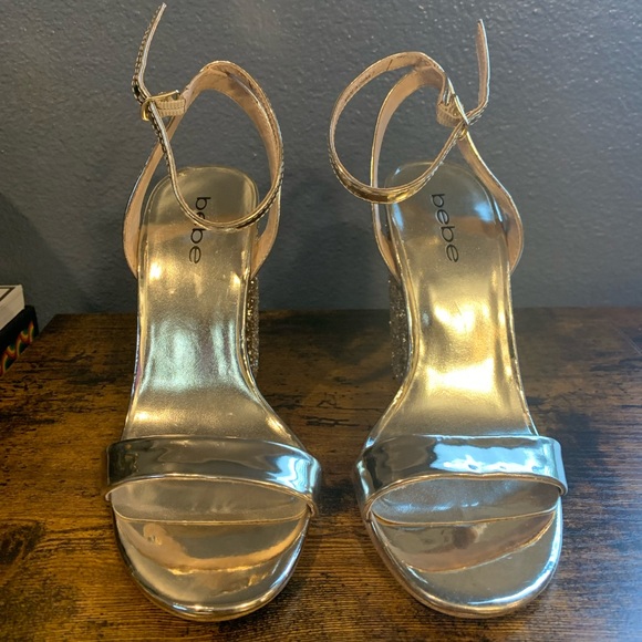 bebe Chunky Heels - Picture 4 of 7